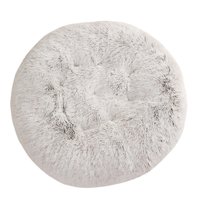 Round Plush Pet Mat Bed