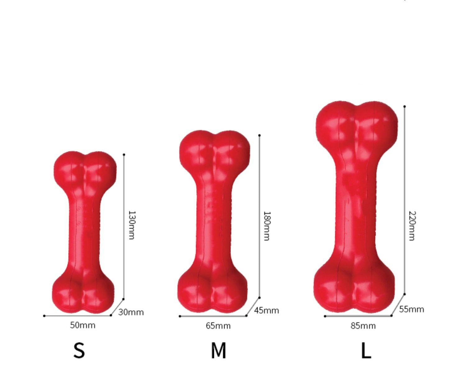 Bite-Resistant Pet Rubber Chew Toy