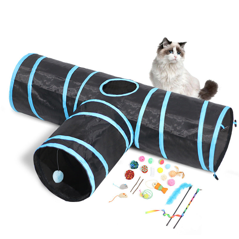 Foldable Pet Tunnel Climbing Toy