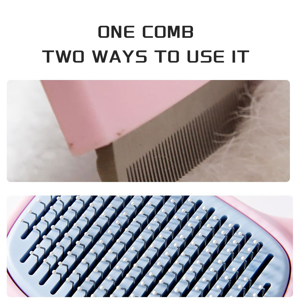 Pet Deshedding and Dematting Grooming Brush for Pets