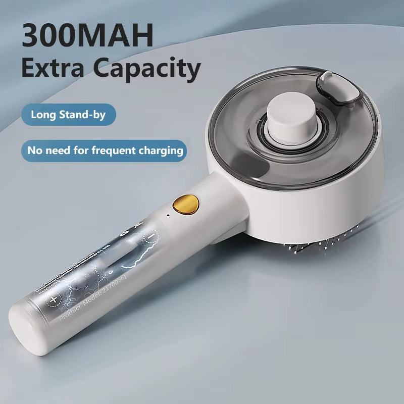 3-in-1 Electric Pet Grooming Steam Brush
