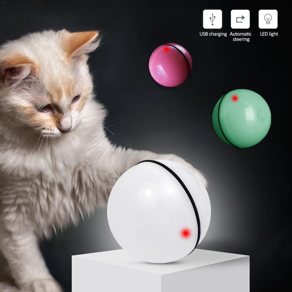 Pet LED Laser Rolling Interactive Toy Ball
