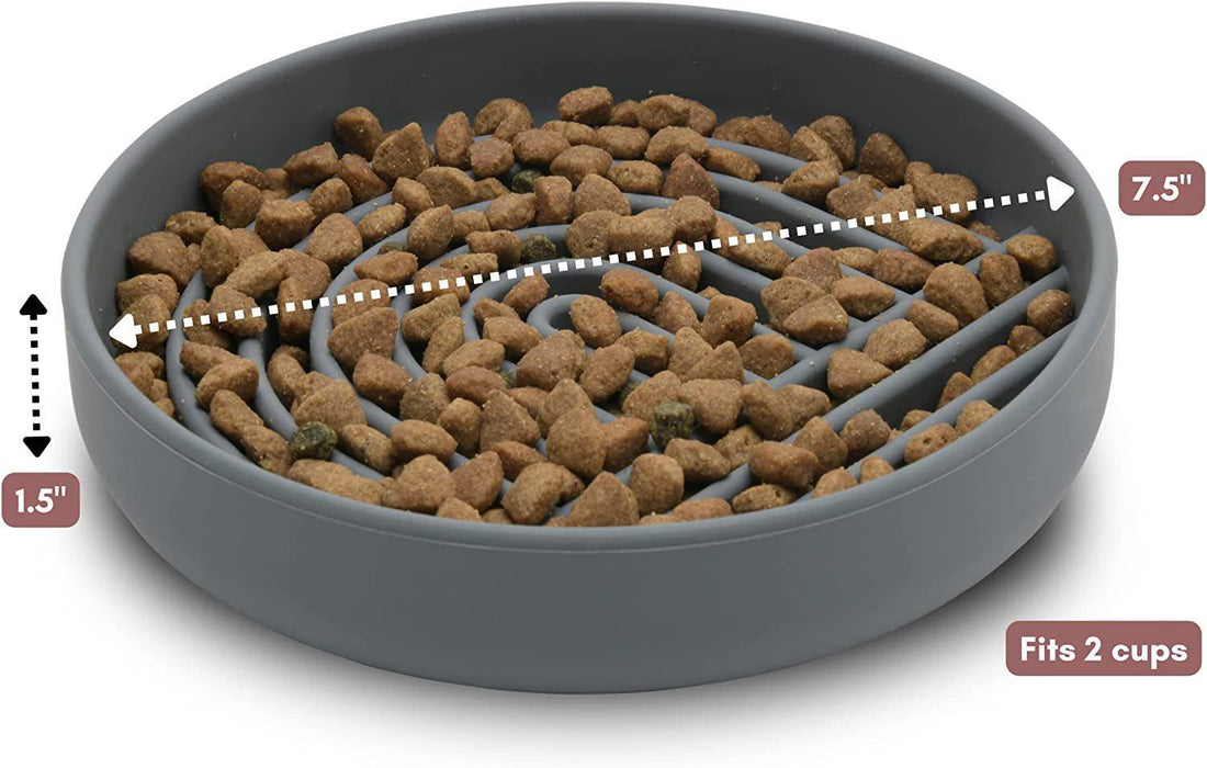 Slow Feed Fashionable Pet Food Bowl