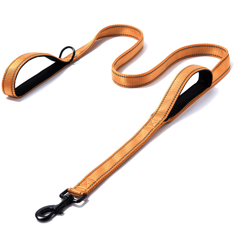Double-Layer Reflective Nylon Pet Leash