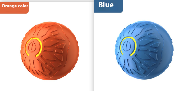 Pet Electric Jumping Luminous Interactive Training Ball Toy